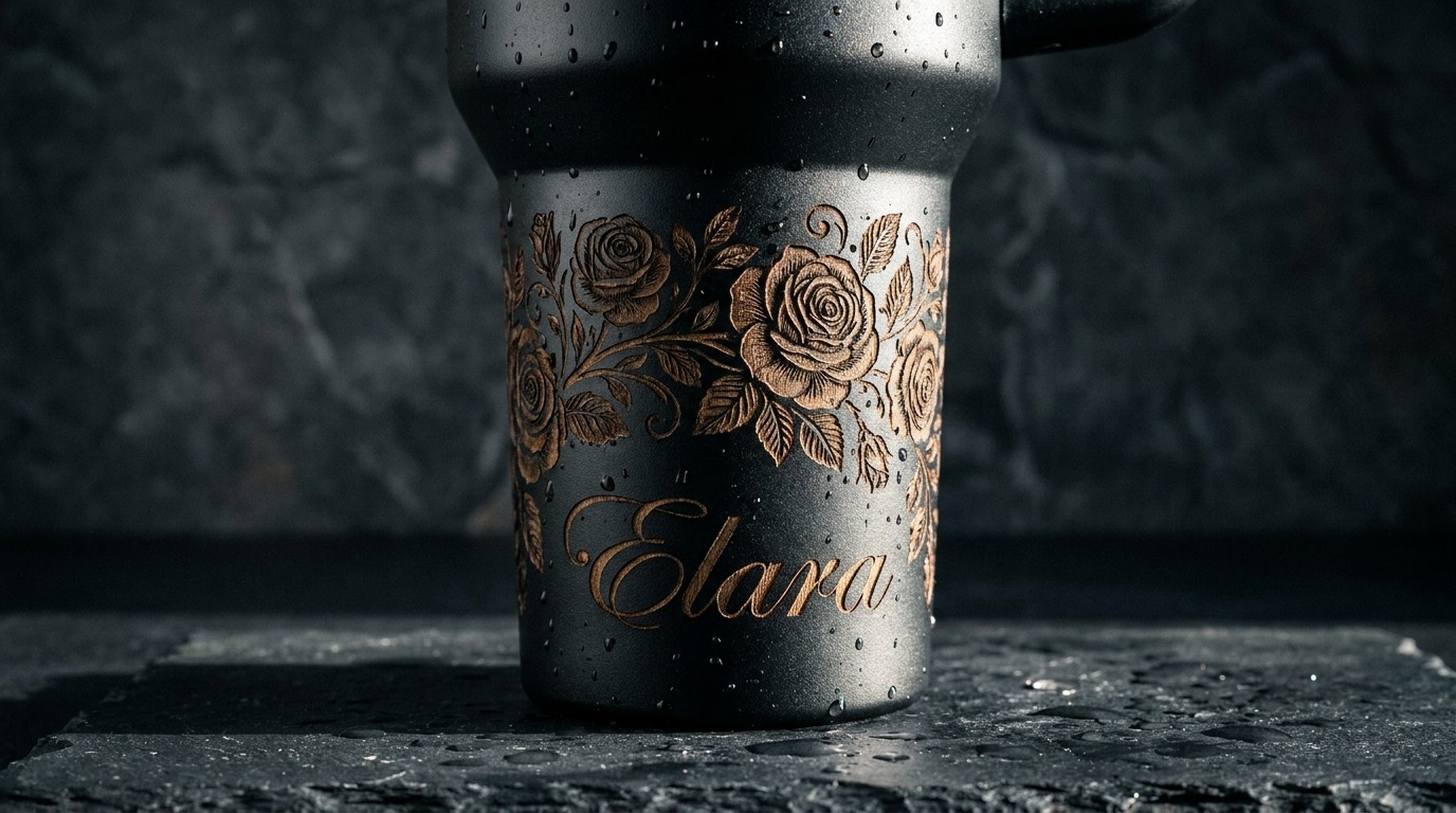 How to care for laser engraved tumbler